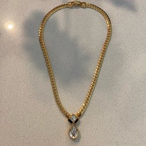 Gold plated necklace